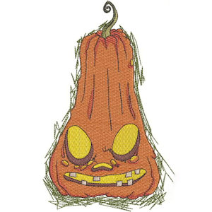 scary funny pumpkin